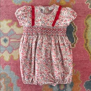 Lulu Bebe Smocked Bubble